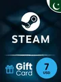 Steam Wallet 7 USD Gift Card (Pakistan) thumb 2