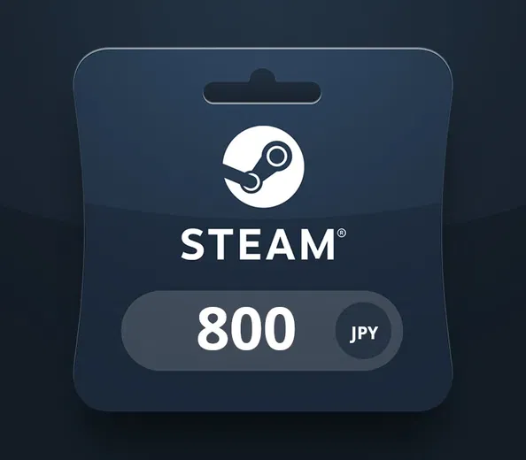 Steam Wallet 800 JPY Gift Card (Asia) gallery image 2
