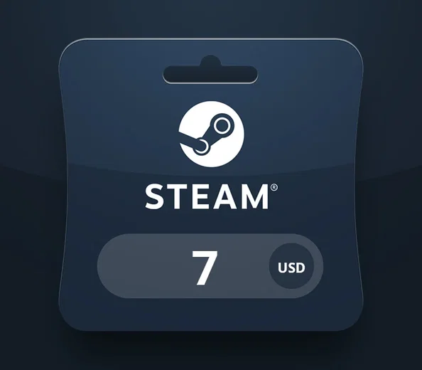 Steam Wallet 7 USD Gift Card (Africa) gallery image 2