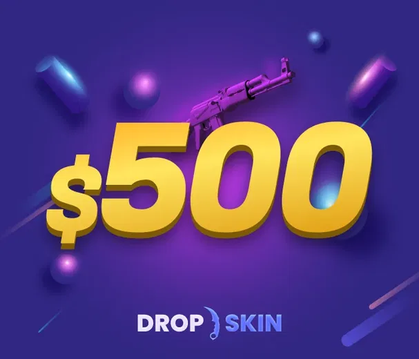 Drop.skin 500 USD Gift Card (Global) gallery image 2