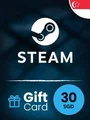 Steam Wallet 30 SGD Gift Card (Singapore) thumb 2