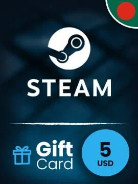 Steam Wallet 5 USD Gift Card (Bangladesh) gallery image 2