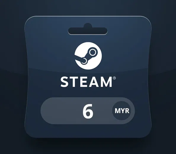 Steam Wallet 6 MYR Gift Card (Global) gallery image 2