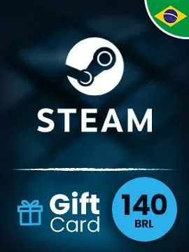 Steam Wallet 140 BRL Gift Card (Brazil) gallery image 2