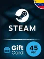 Steam Wallet 45 USD Gift Card (Venezuela) thumb 2