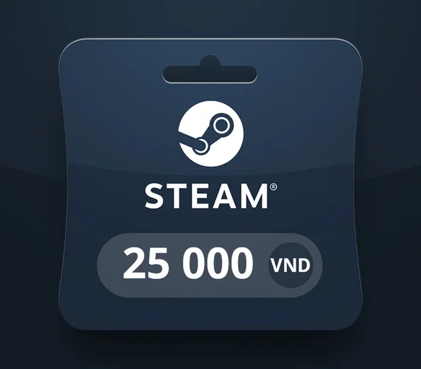 Steam Wallet 25000 VND Gift Card (Global) gallery image 2