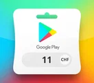 Google Play 11 CHF Gift Card (Switzerland) thumb 2