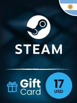 Steam Wallet 17 USD Gift Card (Argentina) gallery image 2