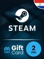 Steam Wallet 2 USD Gift Card (Paraguay) thumb 2