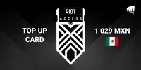 Riot Access 1029 MXN Gift Card (Mexico) thumb 2