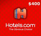 Hotels.com 400 USD Gift Card (United States) thumb 2