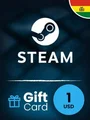 Steam Wallet 1 USD Gift Card (Bolivia) thumb 2