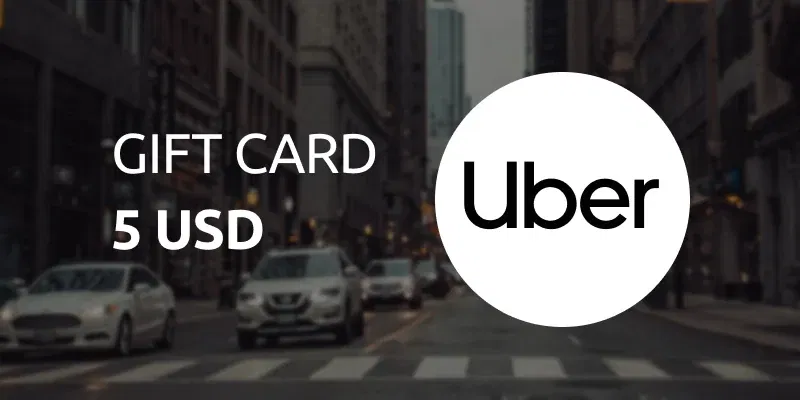 Uber 5 USD Gift Card (United States) gallery image 2