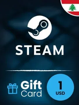 Steam Wallet 1 USD Gift Card (Lebanon) gallery image 2