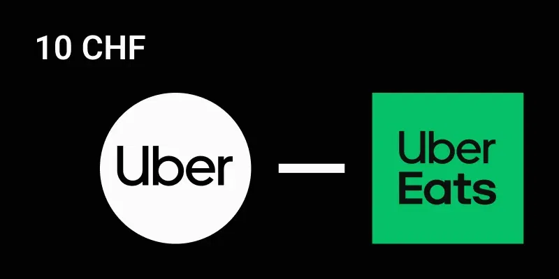 Uber 10 CHF Gift Card (Switzerland) gallery image 2