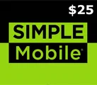 SimpleMobile 25 USD Gift Card (United States) thumb 2