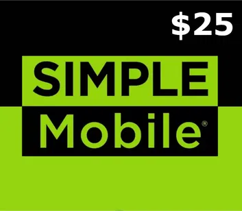 SimpleMobile 25 USD Gift Card (United States)
