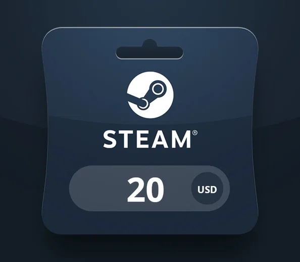 Steam Wallet 20 USD Gift Card (Africa) gallery image 2