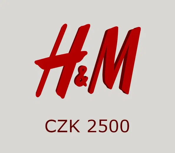 H&M 2500 CZK Gift Card (Czech Republic) gallery image 2