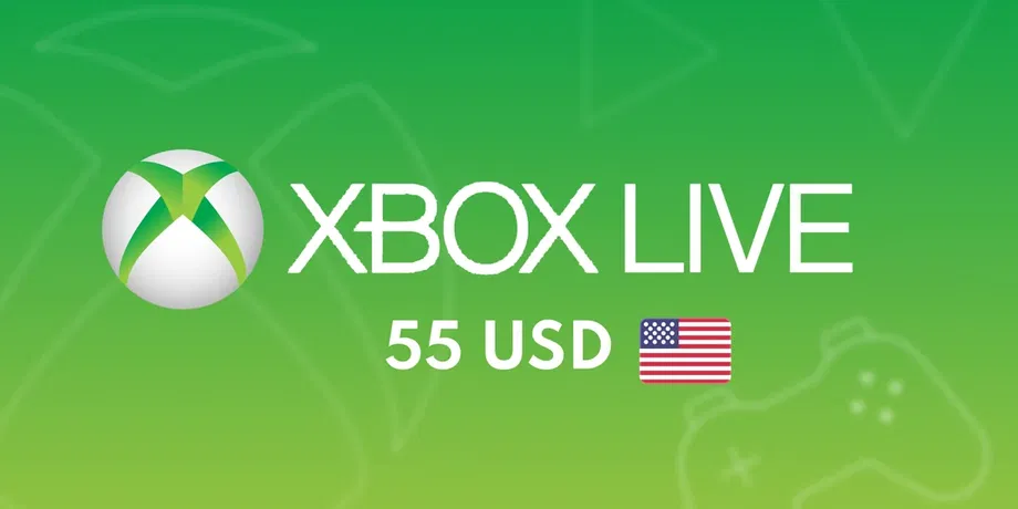Xbox 55 USD Gift Card (United States) gallery image 2