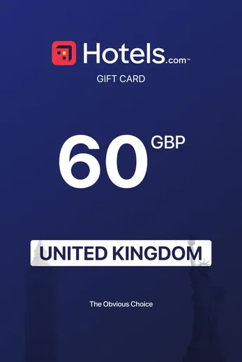 Hotels.com 60 GBP Gift Card (United Kingdom) gallery image 2