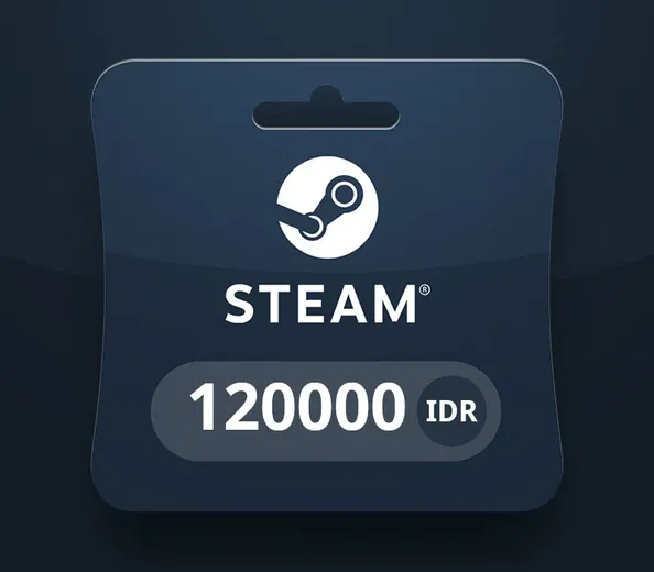 Steam Wallet 120000 IDR Gift Card (Global) gallery image 2