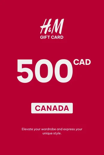 H&M 500 CAD Gift Card (Canada) gallery image 2