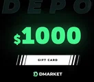 DMarket 1000 USD Gift Card (Global) thumb 1