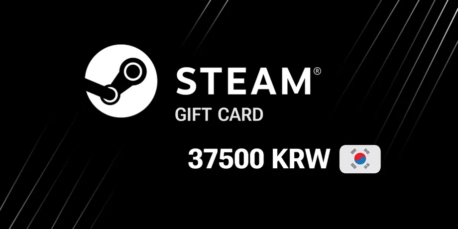 Steam Wallet 37500 KRW Gift Card (Korea) gallery image 2