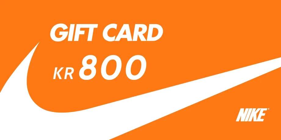 Nike 800 DKK Gift Card (Denmark) gallery image 2