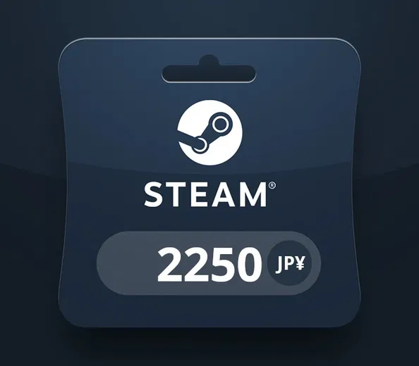 Steam Wallet 2250 JPY Gift Card (Asia) gallery image 2