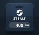 Steam Wallet 400 MXN Gift Card (Global) thumb 2
