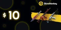 SkinsMonkey 10 USD Gift Card (Global) thumb 2