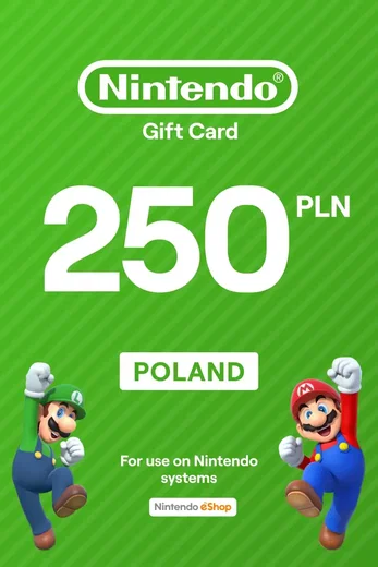 Nintendo eShop 250 PLN Gift Card (Poland) gallery image 2