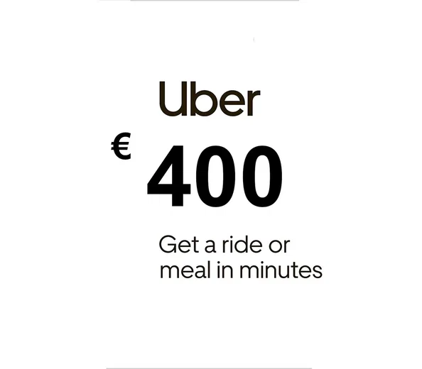 Uber 400 EUR Gift Card (France) gallery image 2