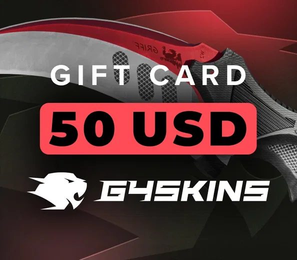 G4Skins.com 50 USD Gift Card (ROW) gallery image 2
