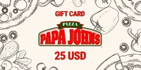 Papa John's 25 USD Gift Card (United States) thumb 2