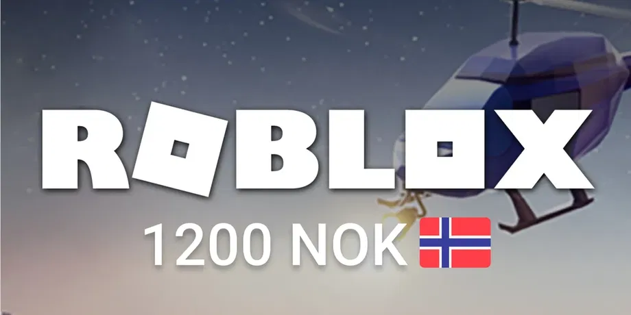 Roblox 1200 NOK Gift Card (Norway) gallery image 2
