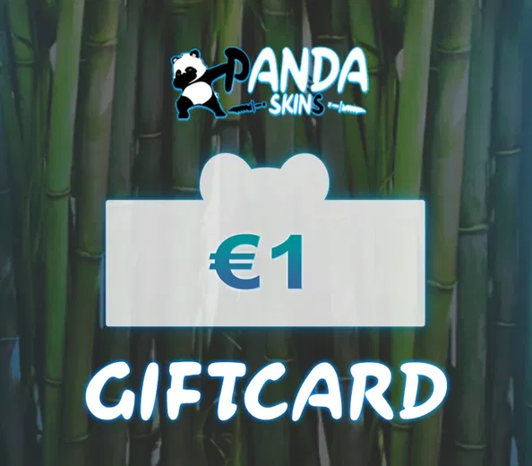 PandaSkins 1 EUR Gift Card (Global) gallery image 1