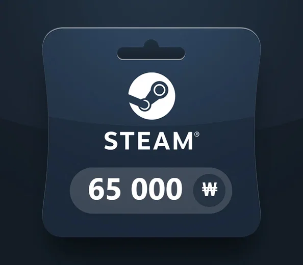 Steam Wallet 65000 KRW Gift Card (Korea) gallery image 2