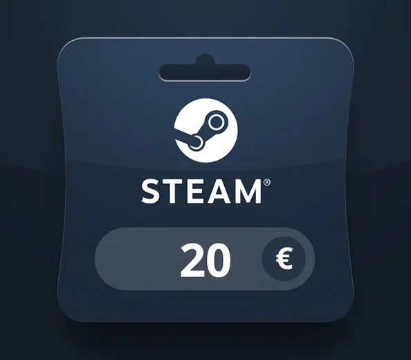 Steam Wallet 20 EUR Gift Card (Belgium) gallery image 2