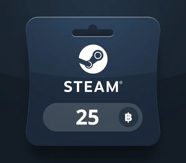 Steam Wallet 25 THB Gift Card (Thailand) gallery image 2