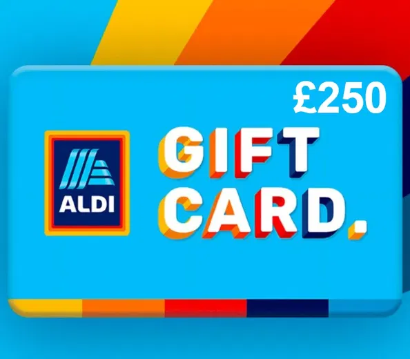Aldi 250 GBP Gift Card (United Kingdom) gallery image 1