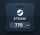 Steam Wallet 770 TWD Gift Card (Asia) thumb 2