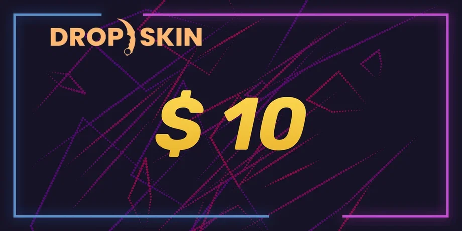 Drop.skin 10 USD Gift Card (Global) gallery image 2
