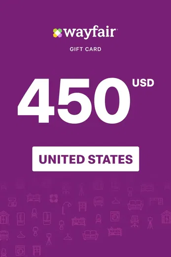 Wayfair 450 USD Gift Card (United States) gallery image 2