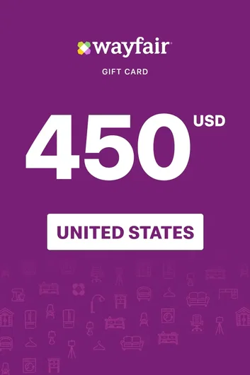 Wayfair 450 USD Gift Card (United States)