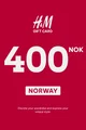 H&M 400 NOK Gift Card (Norway) thumb 2