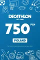 Decathlon 750 PLN Gift Card (Poland) thumb 2