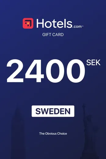 Hotels.com 2400 SEK Gift Card (Sweden) gallery image 2